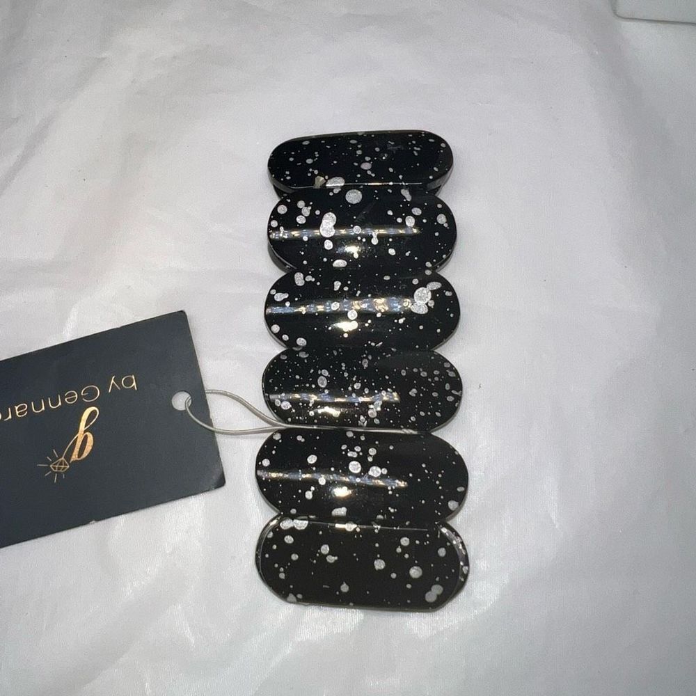 G by Gennaro Silver Splatter Stretch Bracelet